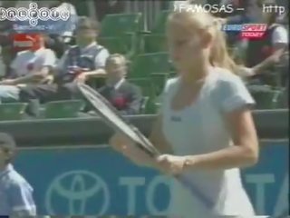 Jelena dokic oops downblouse bagus