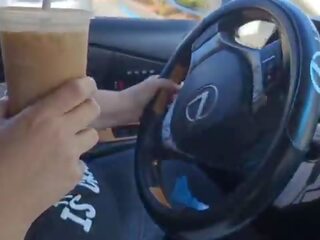 I Asked A Stranger On The Side Of The Street To Jerk Off And Cum In My Ice Coffee &lpar;Public Masturbation&rpar; Outdoor Car sex movie