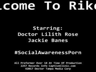 Bem-vindo para rikers&excl; jackie banes é arrested & enfermeira lilith rosa é sobre para tira pesquisar jovem fêmea atitude &commat;captiveclinic&period;com