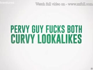 Pervy boy Fucks Both Curvy Lookalikes - Siri Dahl&comma; Abigaiil Morris &sol; Brazzers &sol; stream full from www&period;zzfull&period;com&sol;fridge