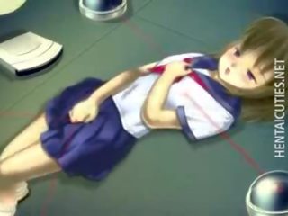 3D toon College girl gets mouth fucked