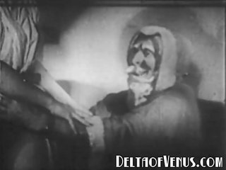 Vzácný 1920 antický xmas dospělý video - a vánoce tale