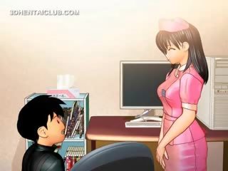 3d anime anime menghisap dan tit mengongkek besar manhood