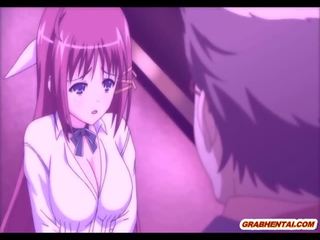 Plavky anime vysokoškolská študentka robenie rukou a wetpussy jebanie