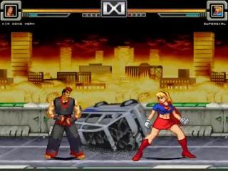 Supergirl contre wonderwoman 2