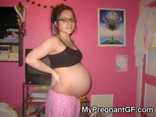 Real preggo tinedyer girlfriends!